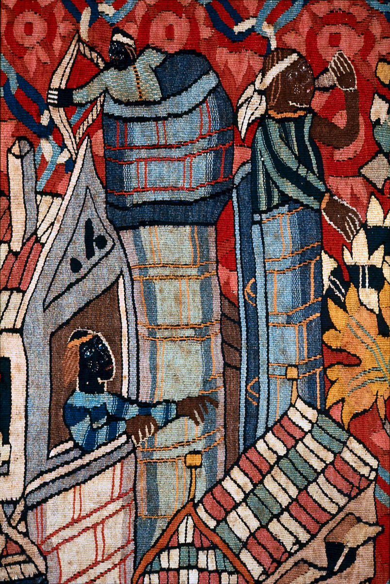 Tapestry Wild Men and Moors Museum of Fine Arts, Boston