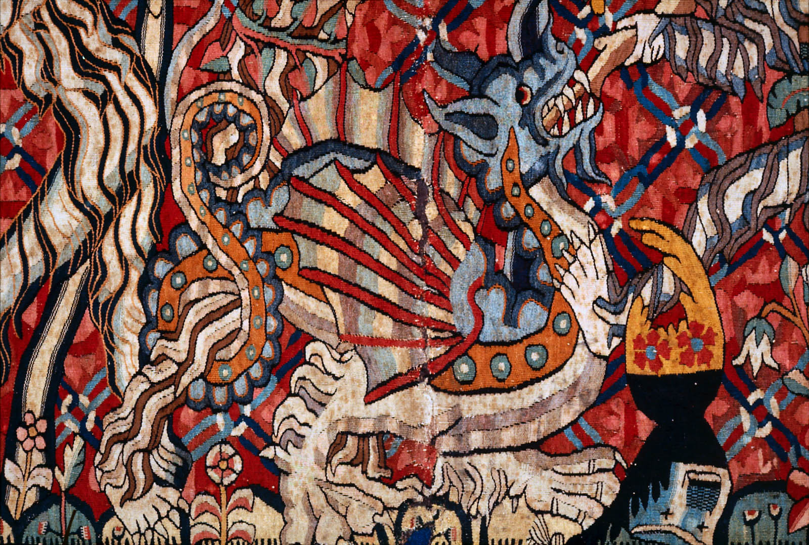 Tapestry Wild Men and Moors Museum of Fine Arts, Boston