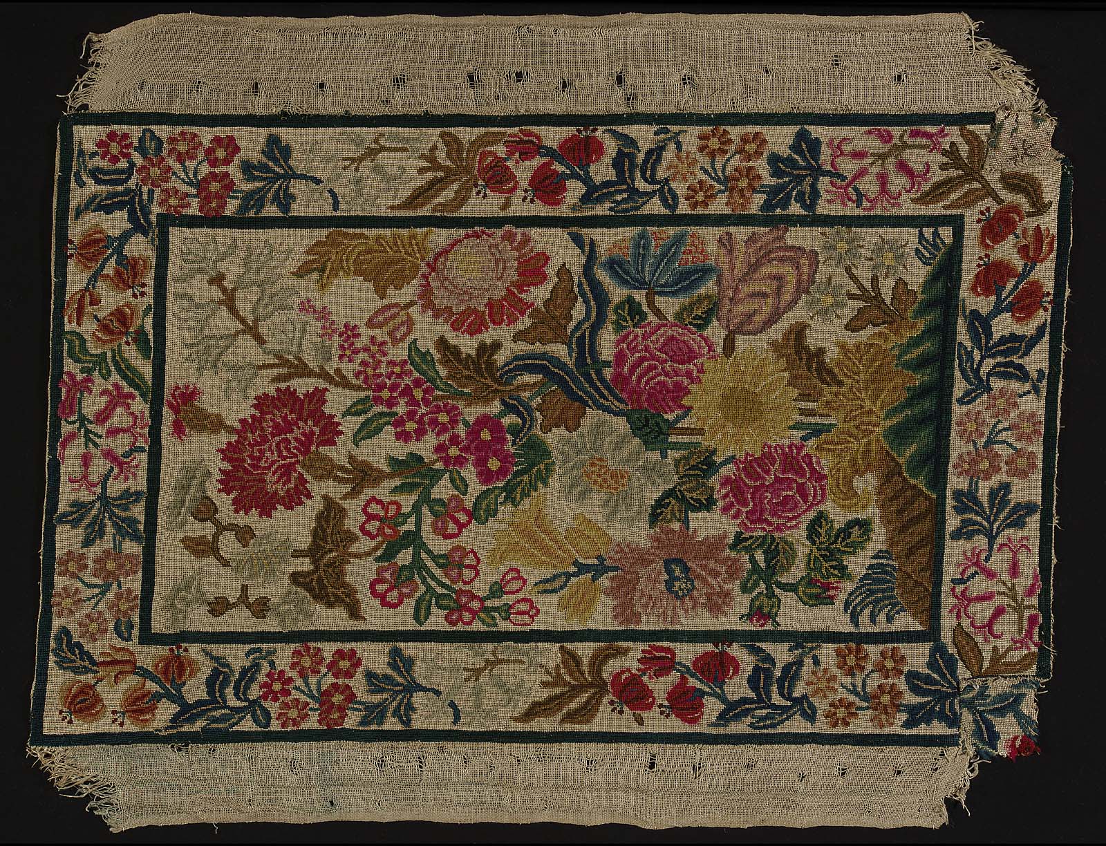 Panel of embroidery Museum of Fine Arts, Boston