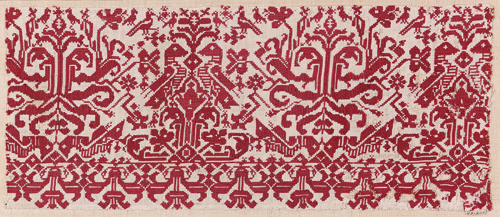 Tent stitch Museum of Fine Arts, Boston