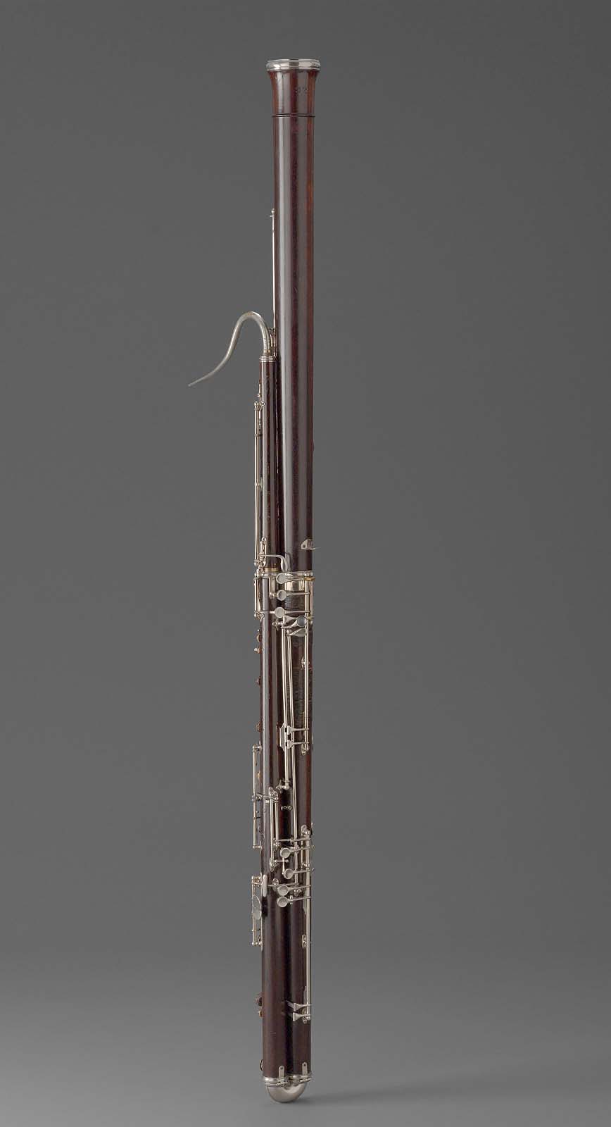 Bassoon (Boehm system) Museum of Fine Arts, Boston