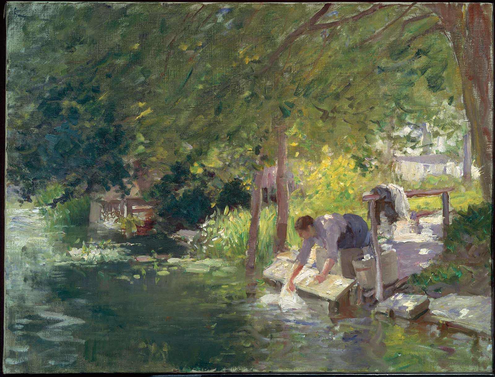 La Blanchisseuse Museum of Fine Arts, Boston