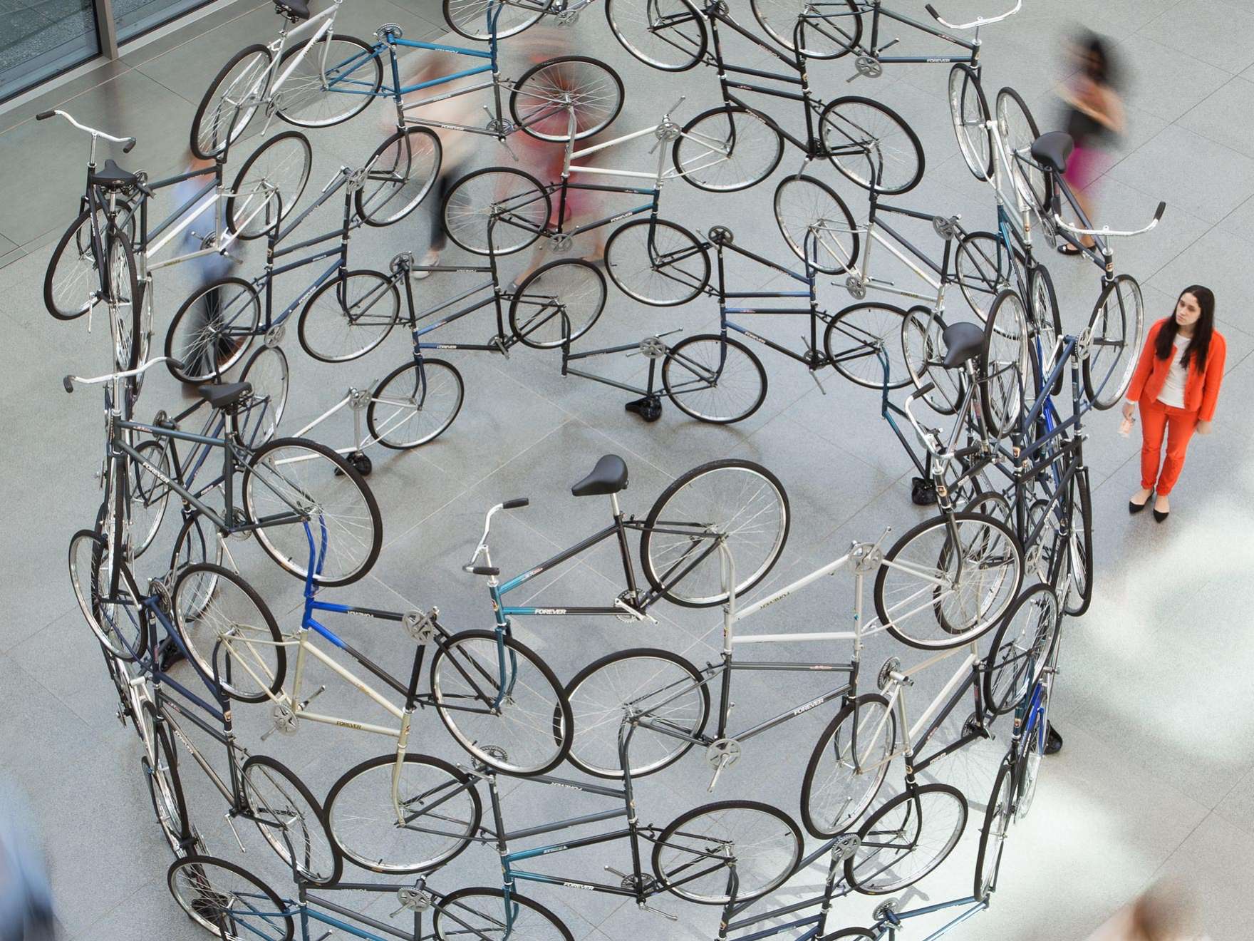 Bicycle sculpture