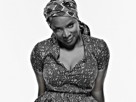 Photograph of Angelique Kidjo Photograph of Angelique Kidjo