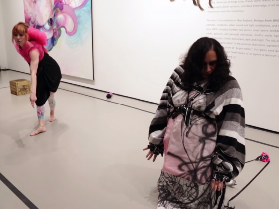 Shinique Smith, Gesture II: Between two breaths, 2015.