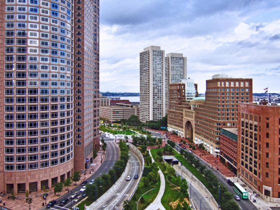 "Boston Cityscape" (c) 2010 Bert Kaufmann "Boston Cityscape" (c) 2010 Bert Kaufmann