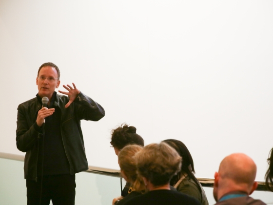 Colloquium: A Conversation With Grant Kester, 2014. Photo by Ricardo de Lima.