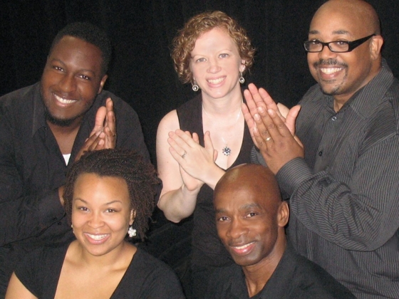 Members of the George Russell Jr. & Co. musical group Members of the George Russell Jr. & Co. musical group