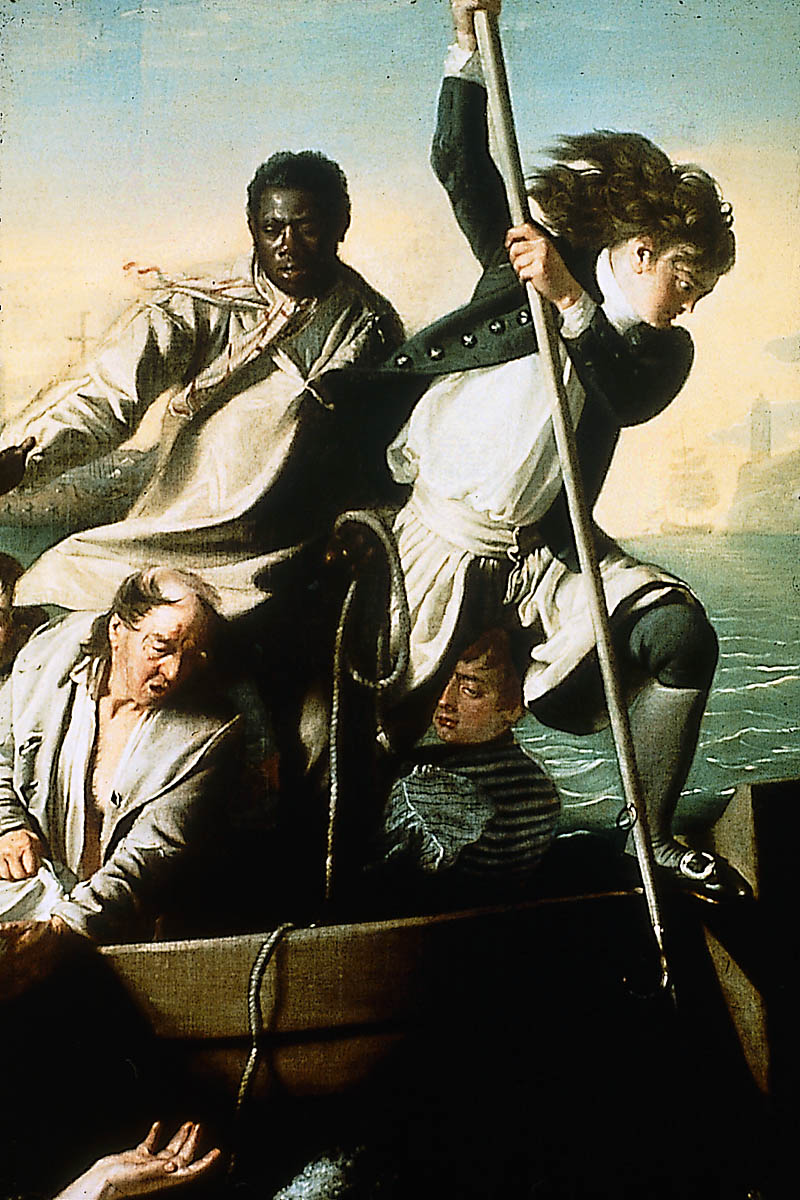 John Singleton Copley, Oil on canvas, Watson and the Shark