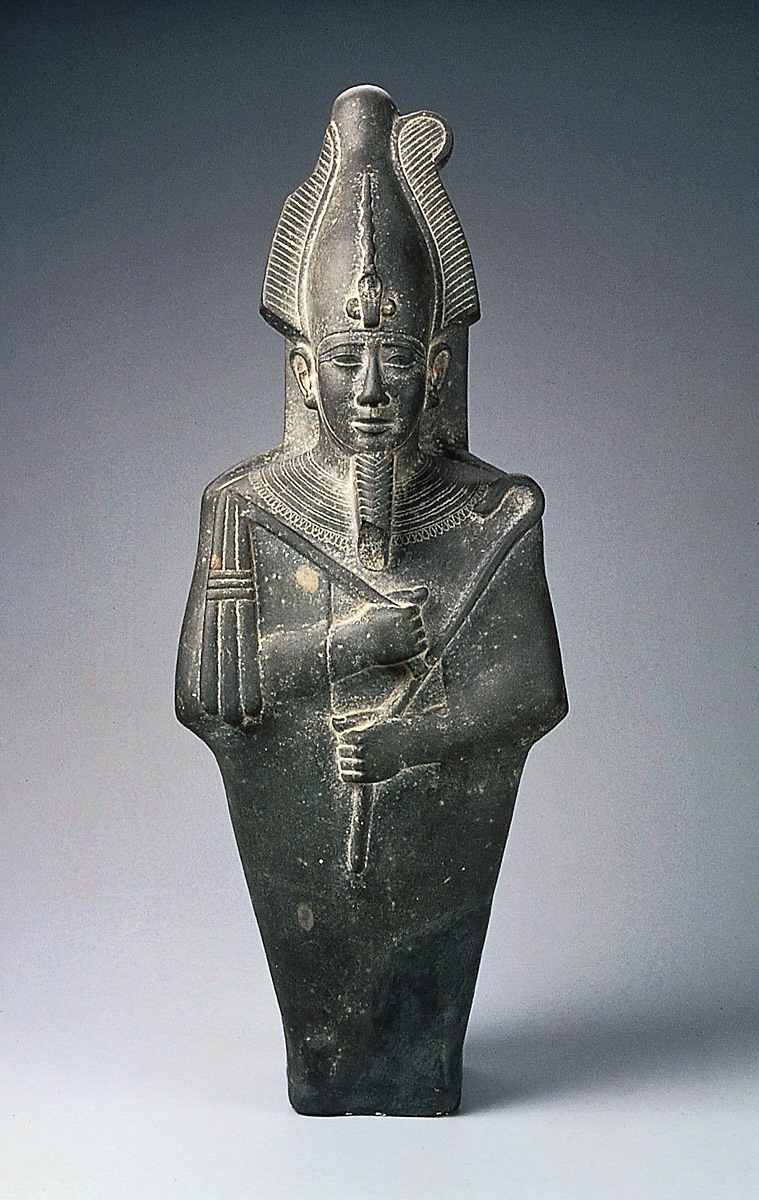 Statue of Osiris (upper part) Museum of Fine Arts, Boston