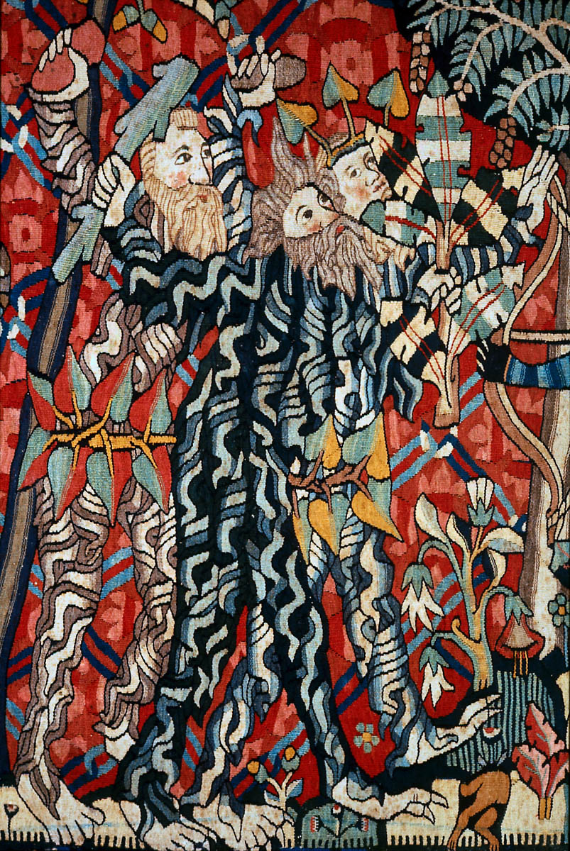 Tapestry Wild Men and Moors Museum of Fine Arts, Boston