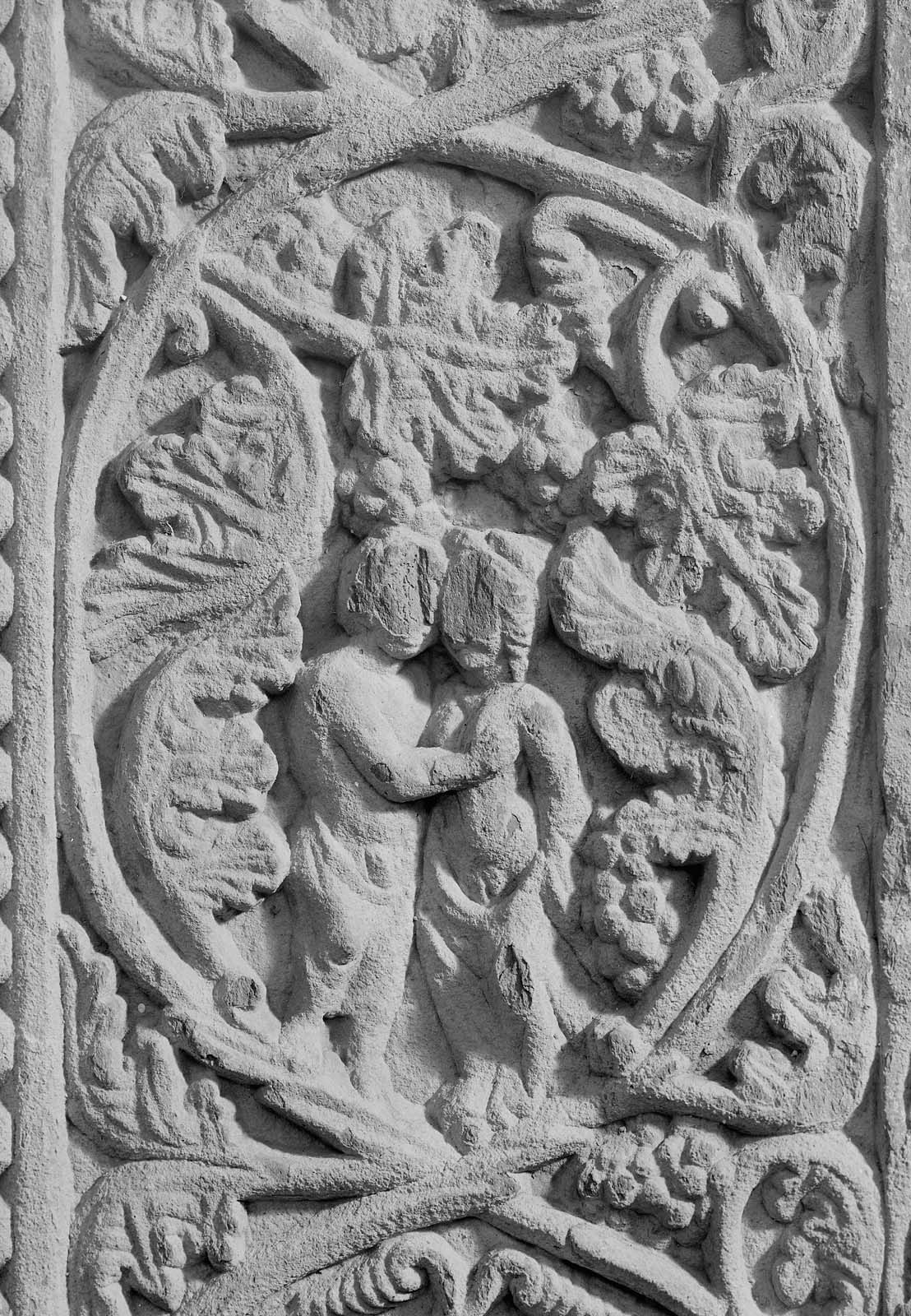 Ornate door jamb Museum of Fine Arts, Boston