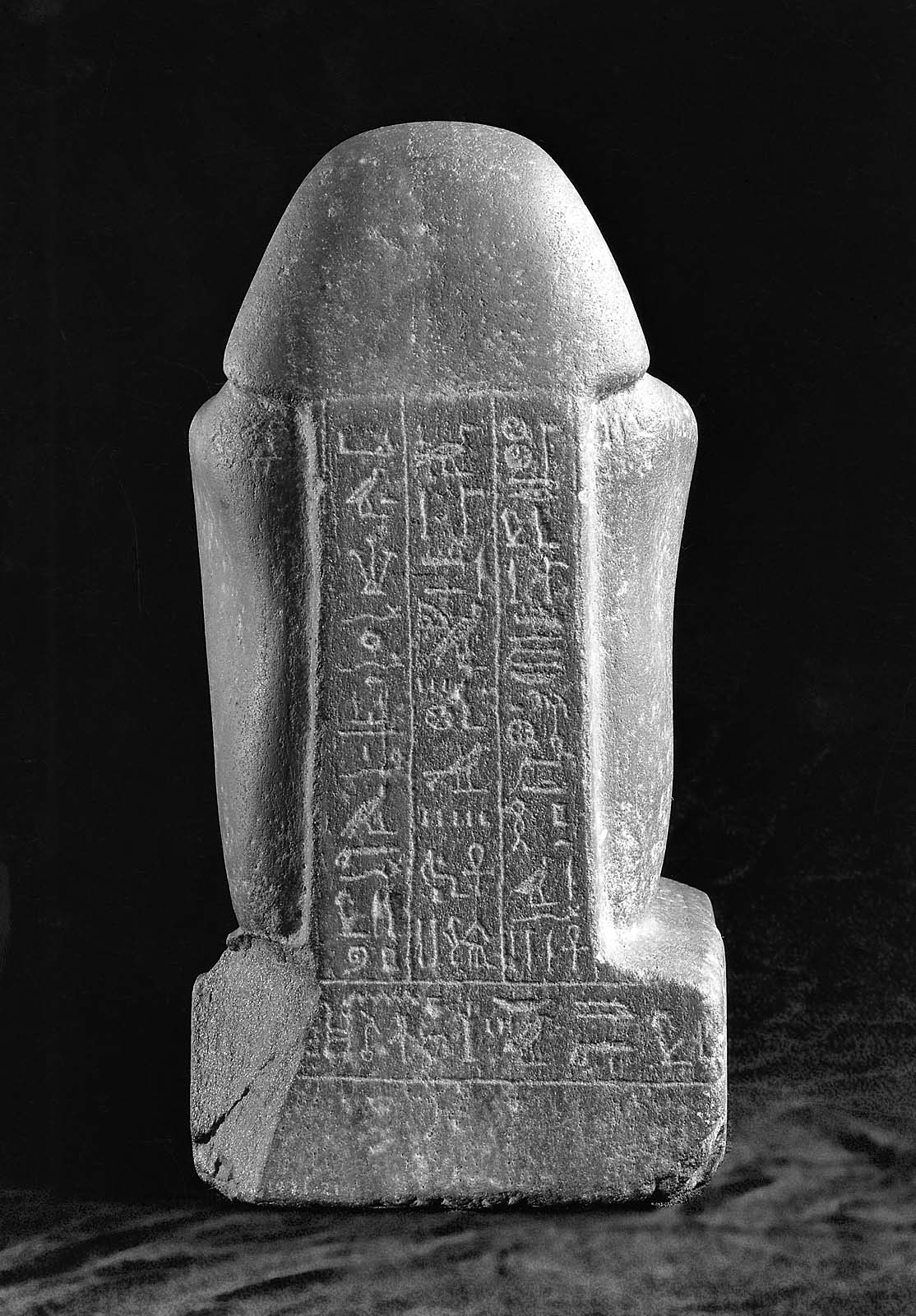 Block statue of Djedptahiufankh Museum of Fine Arts, Boston