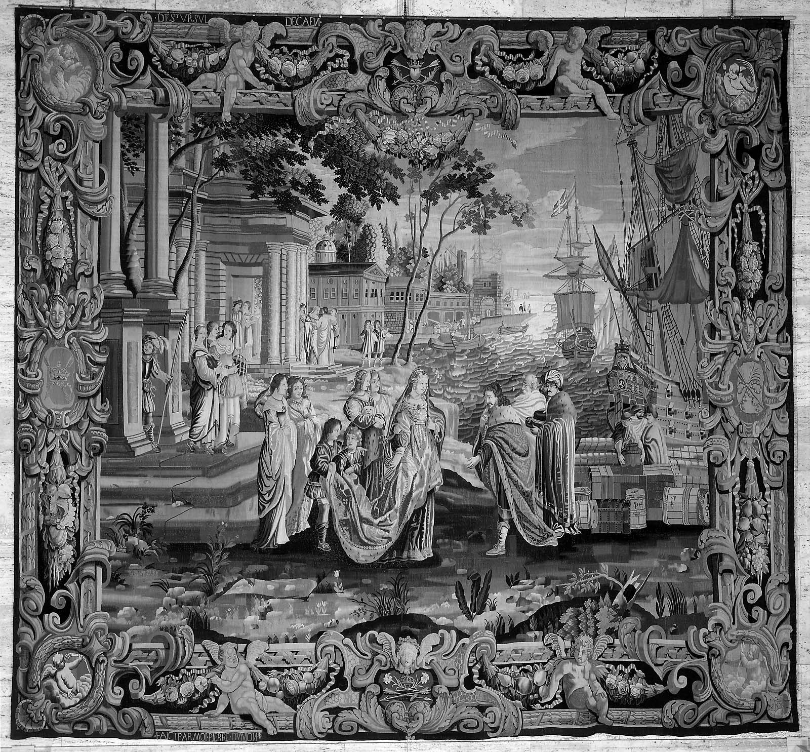 Tapestry The Embarkation of Saint Ursula (from the series, The Story