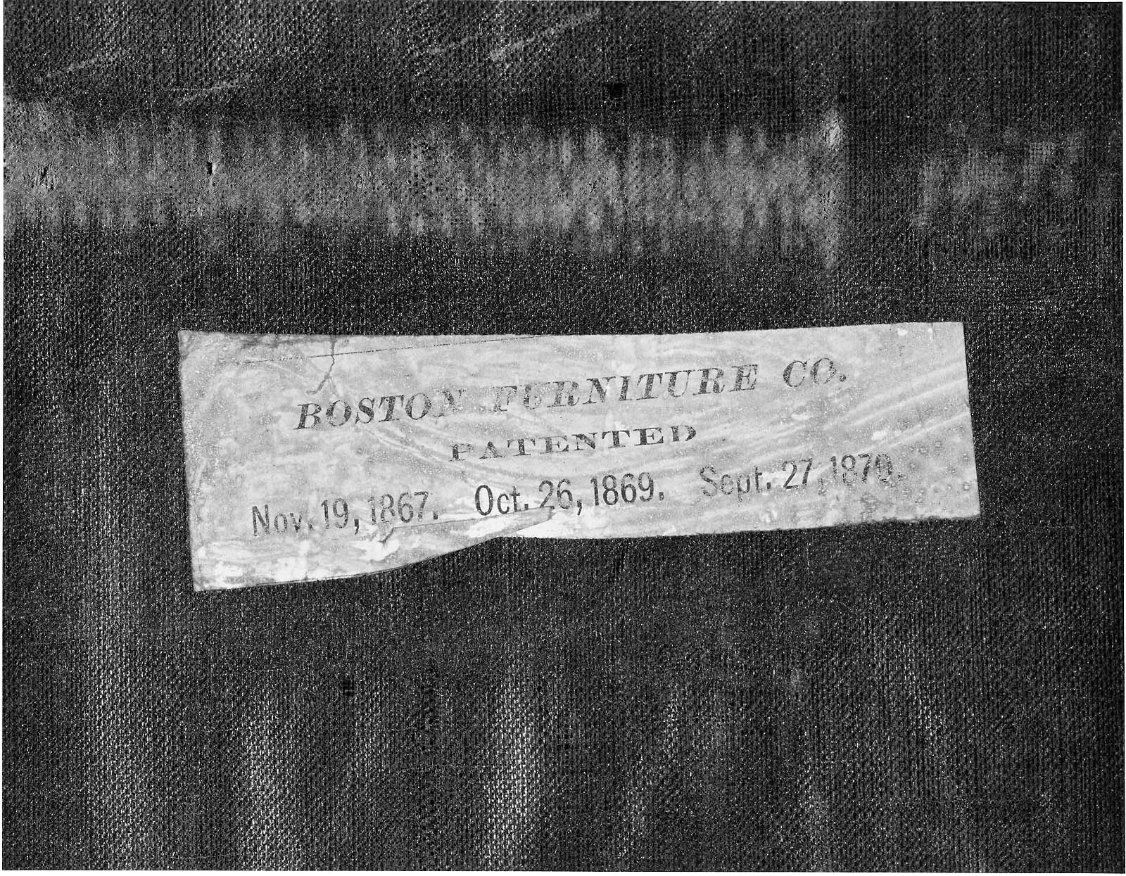 Folding chair Museum of Fine Arts, Boston