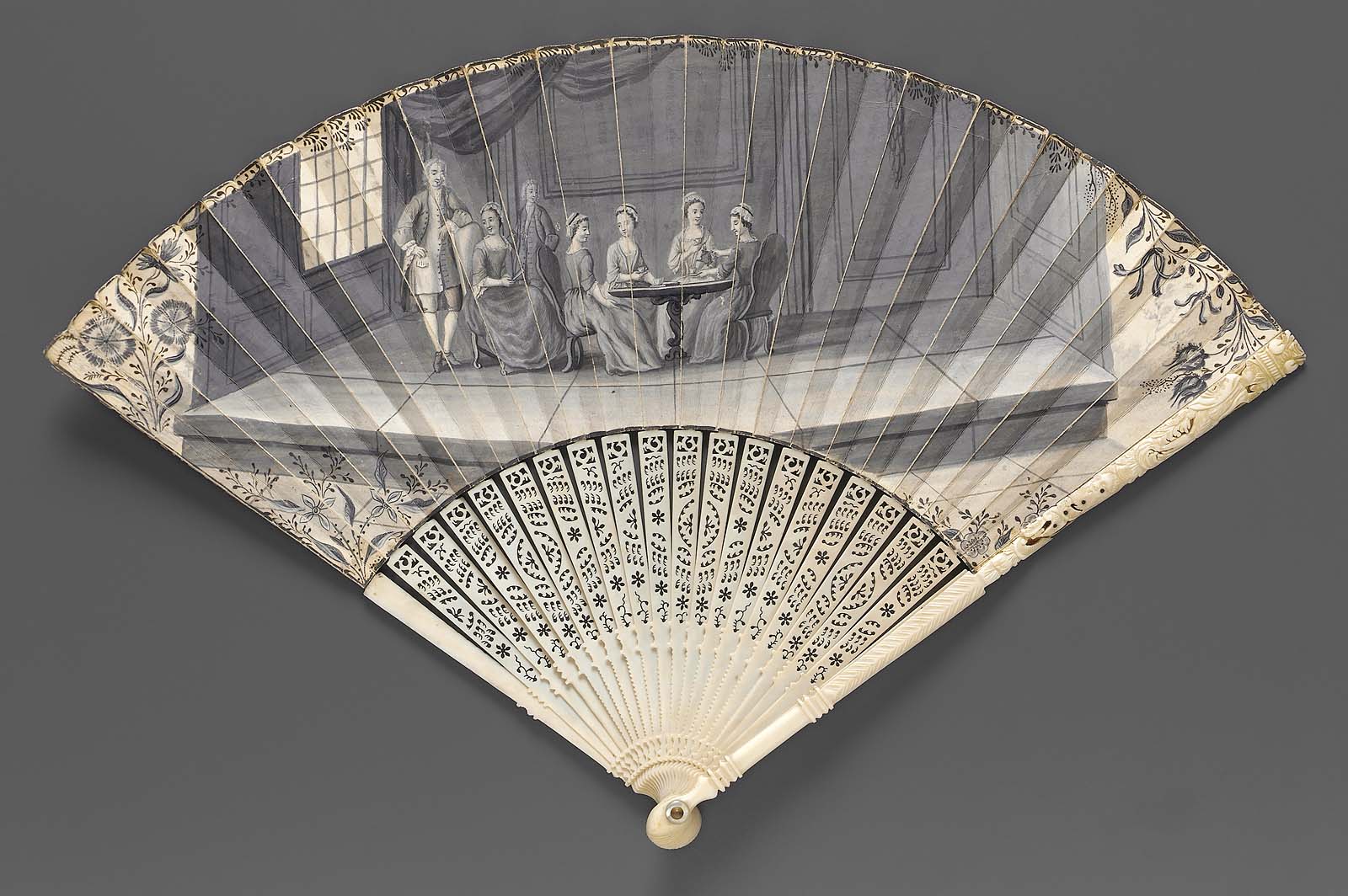 Folding fan Museum of Fine Arts, Boston