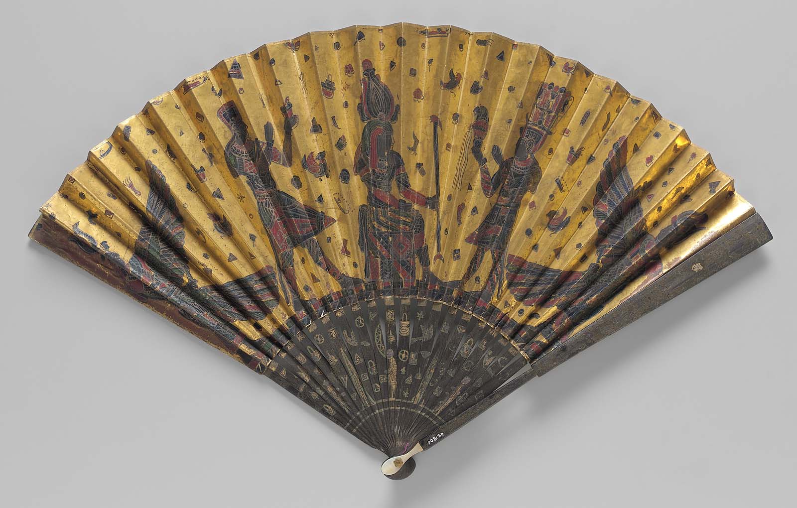 Folding fan Museum of Fine Arts, Boston