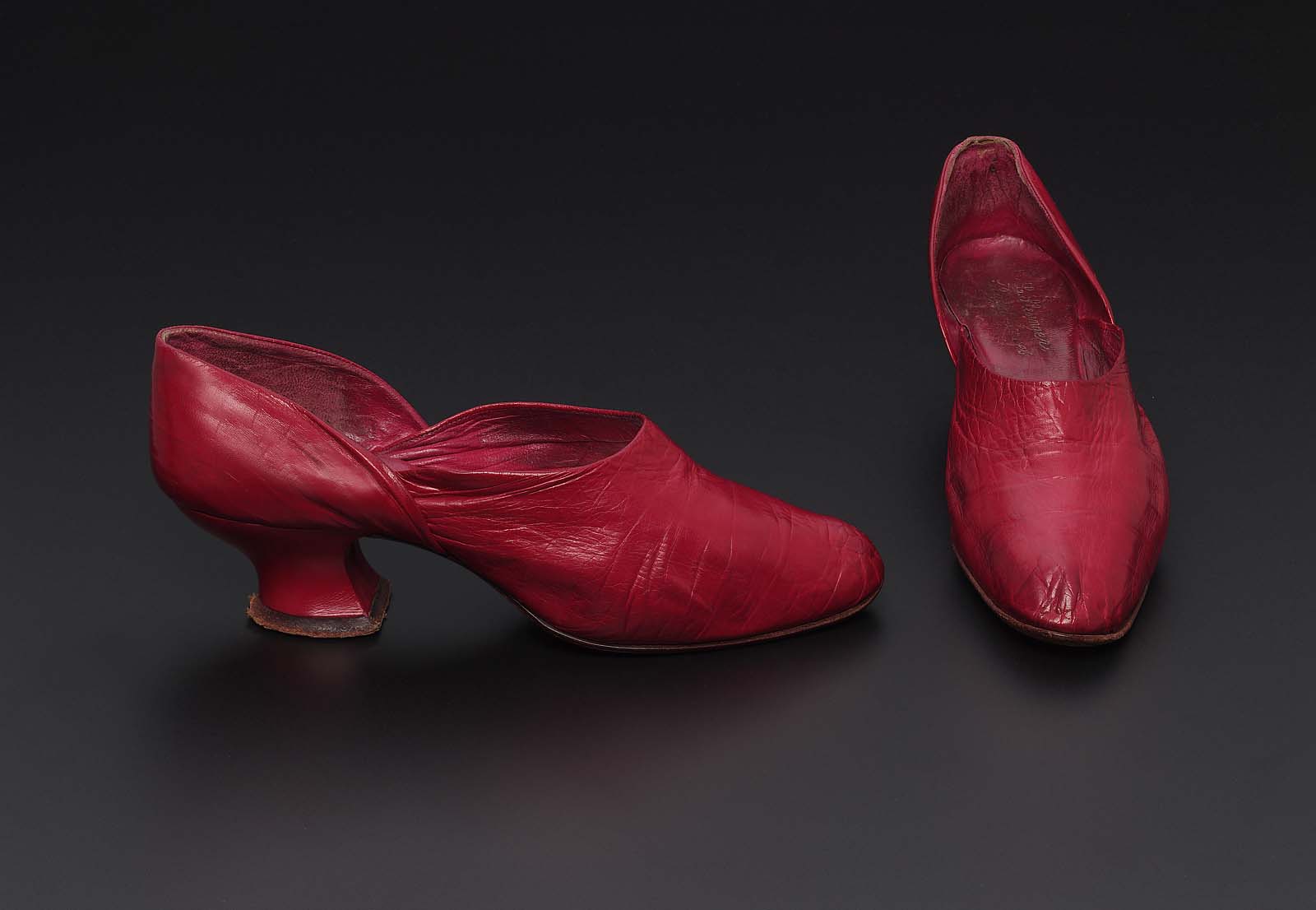 fancy leather slippers