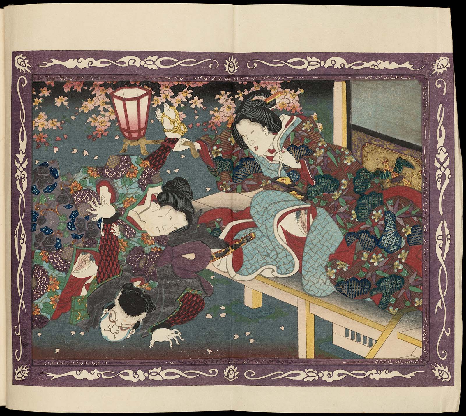 Shaka hassô zoku yamato bunko (A Japanese Version of the Life of the Buddha, Continued) Museum