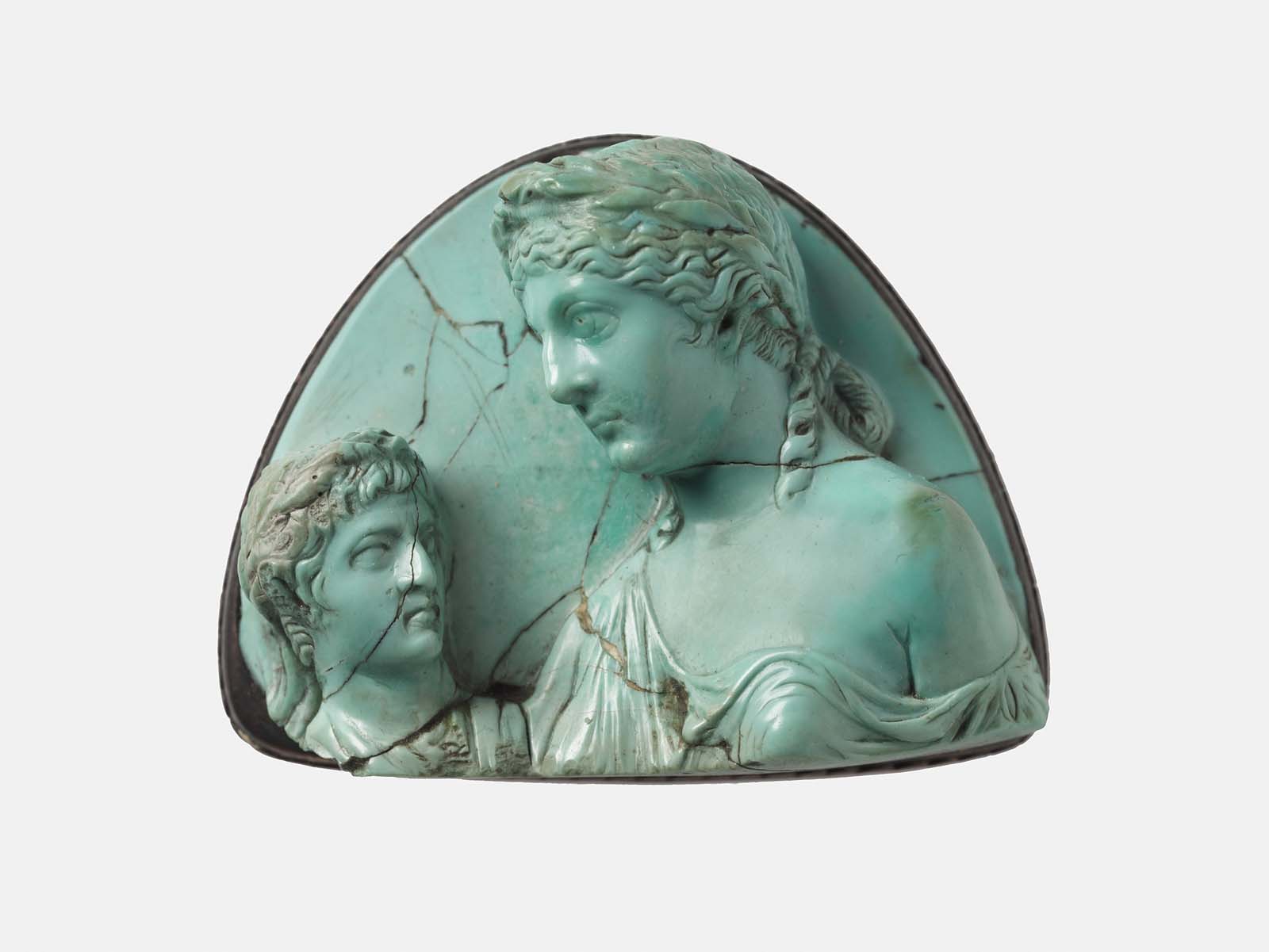Cameo with Livia holding a bust of Augustus (?) Museum of Fine Arts