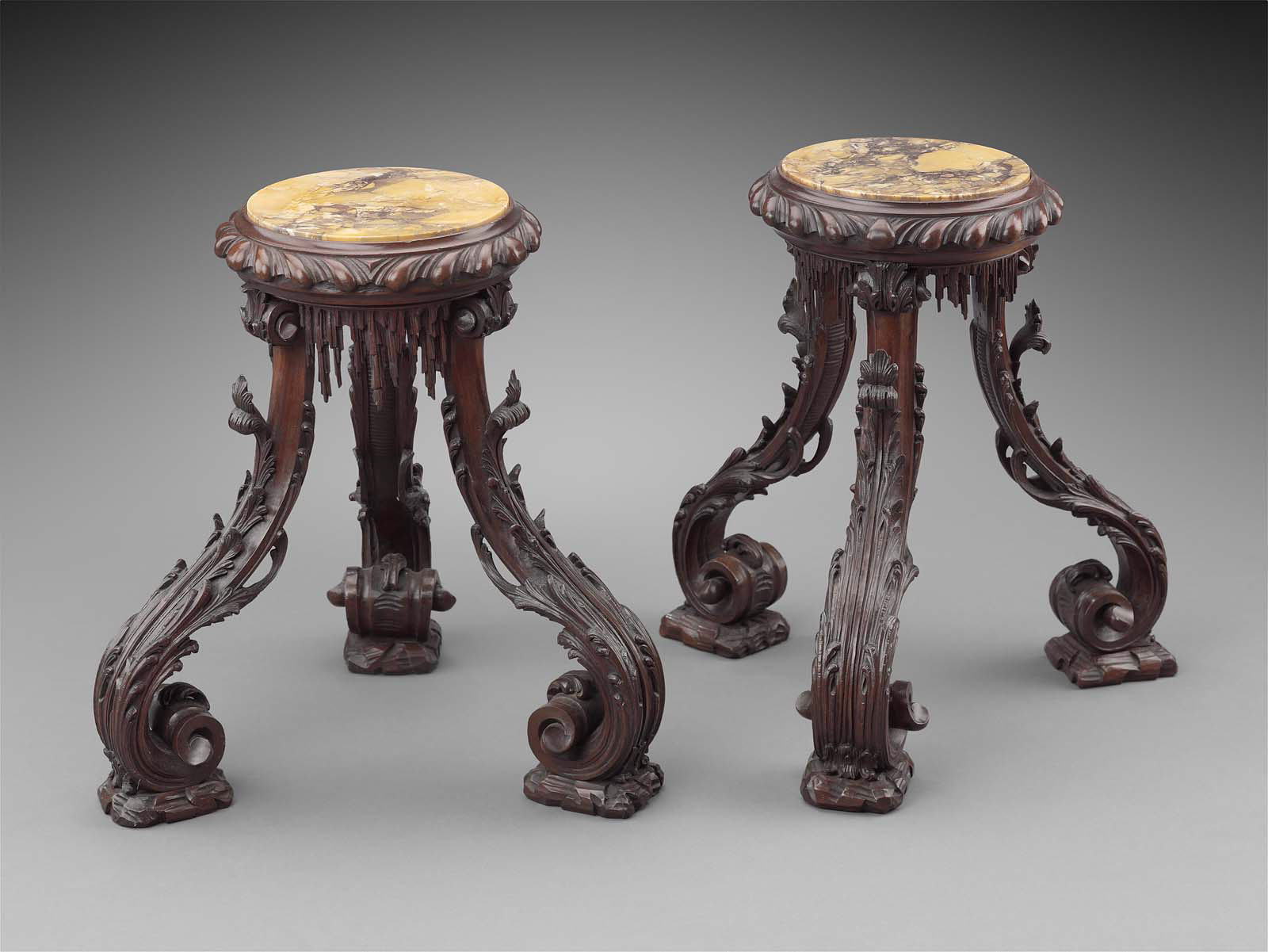 Pair of vase stands Museum of Fine Arts, Boston