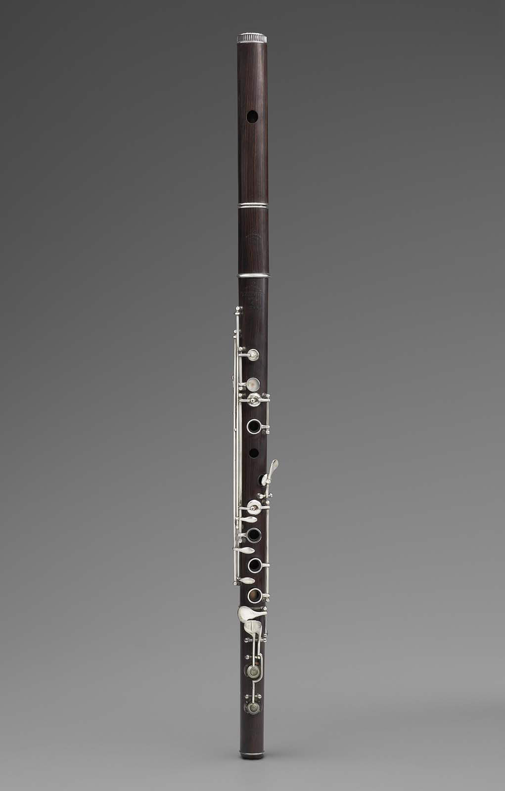 Flute (1832 Boehm system) Museum of Fine Arts, Boston