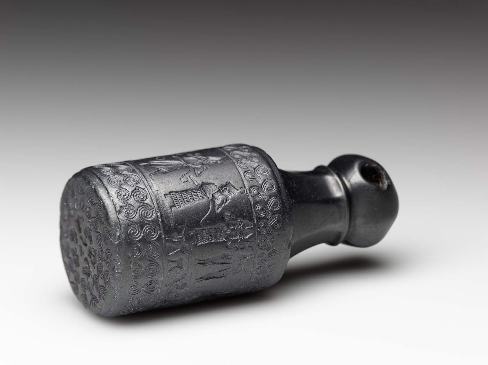 Stampcylinder seal ("the Tyszkiewicz seal") Museum of Fine Arts, Boston