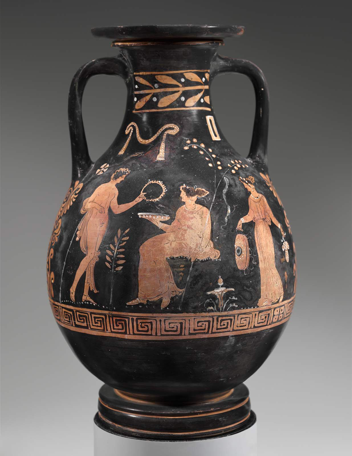 Jar (pelike) with amorous scenes Museum of Fine Arts, Boston