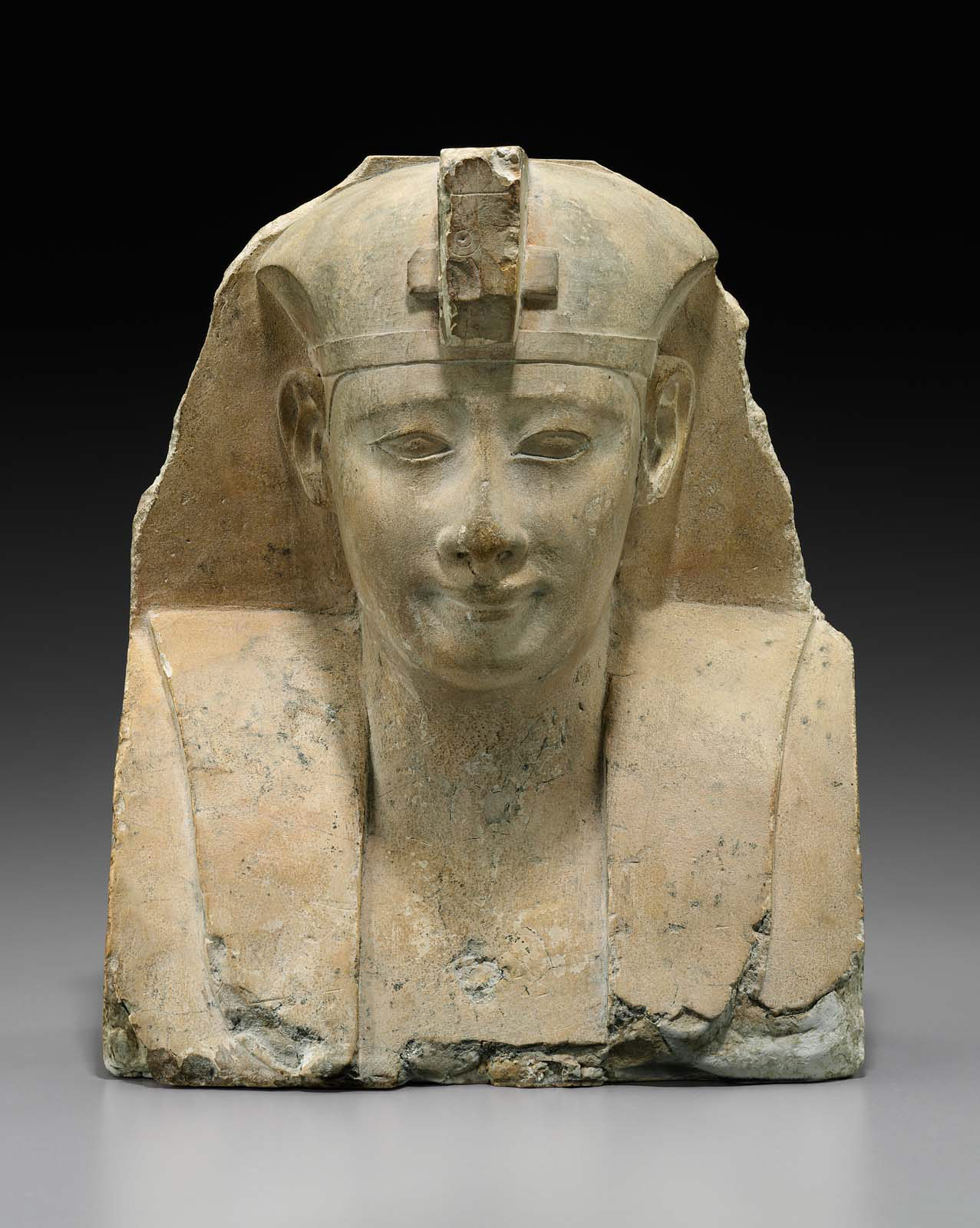 Bust of a pharaoh Museum of Fine Arts, Boston