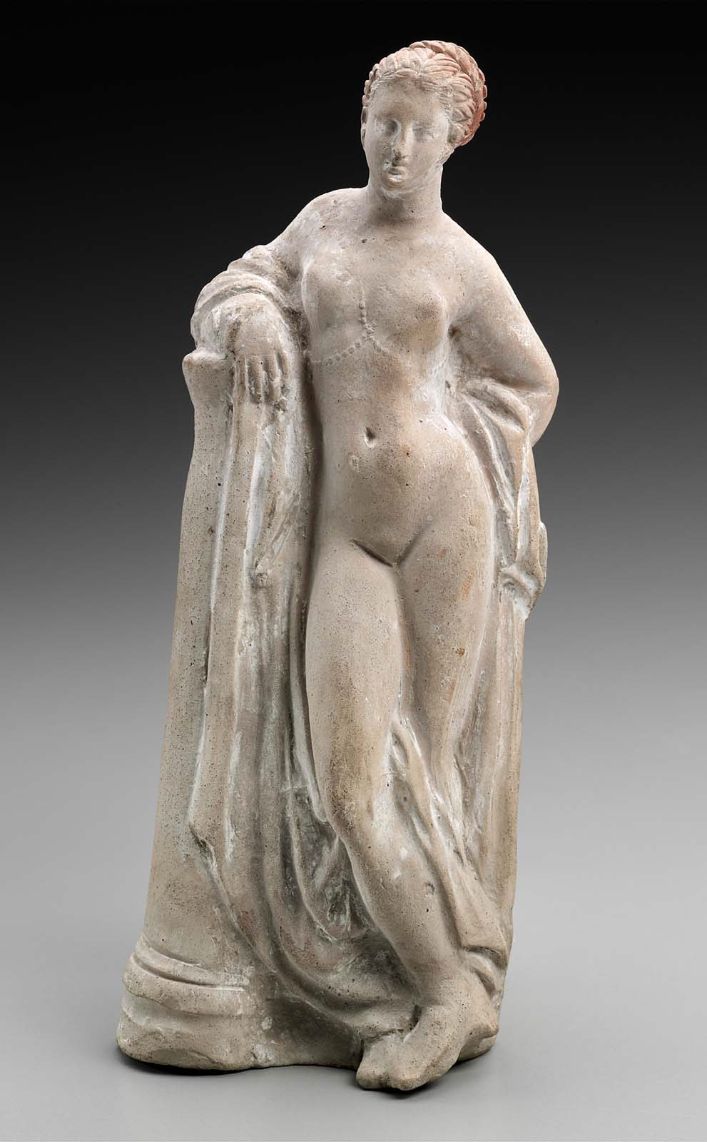 Statuette of Aphrodite leaning on a column Museum of Fine Arts, Boston