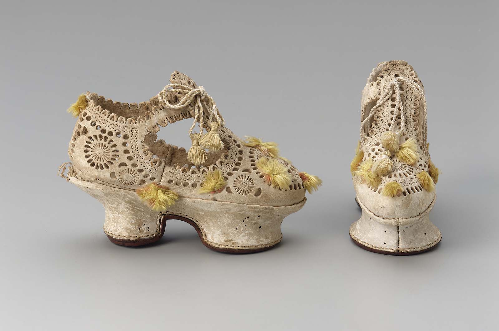 Pair of shoemaker's sample shoes Museum of Fine Arts, Boston