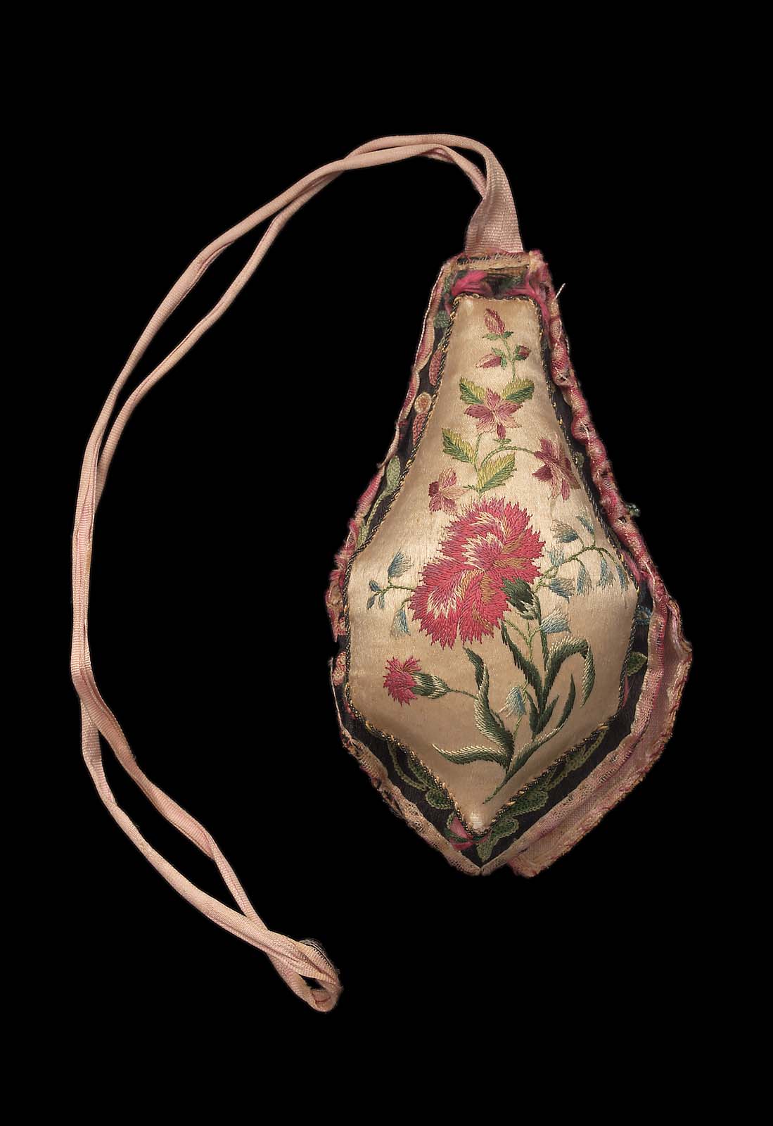 Sewing case with pin cushion Museum of Fine Arts, Boston