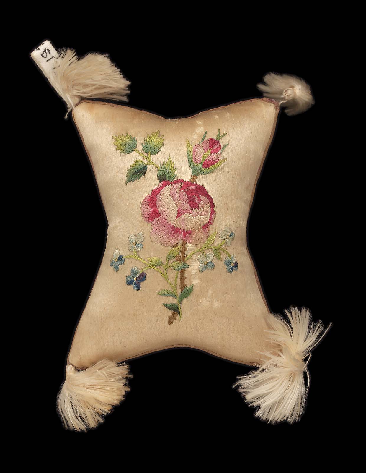 Embroidered pincushion Museum of Fine Arts, Boston