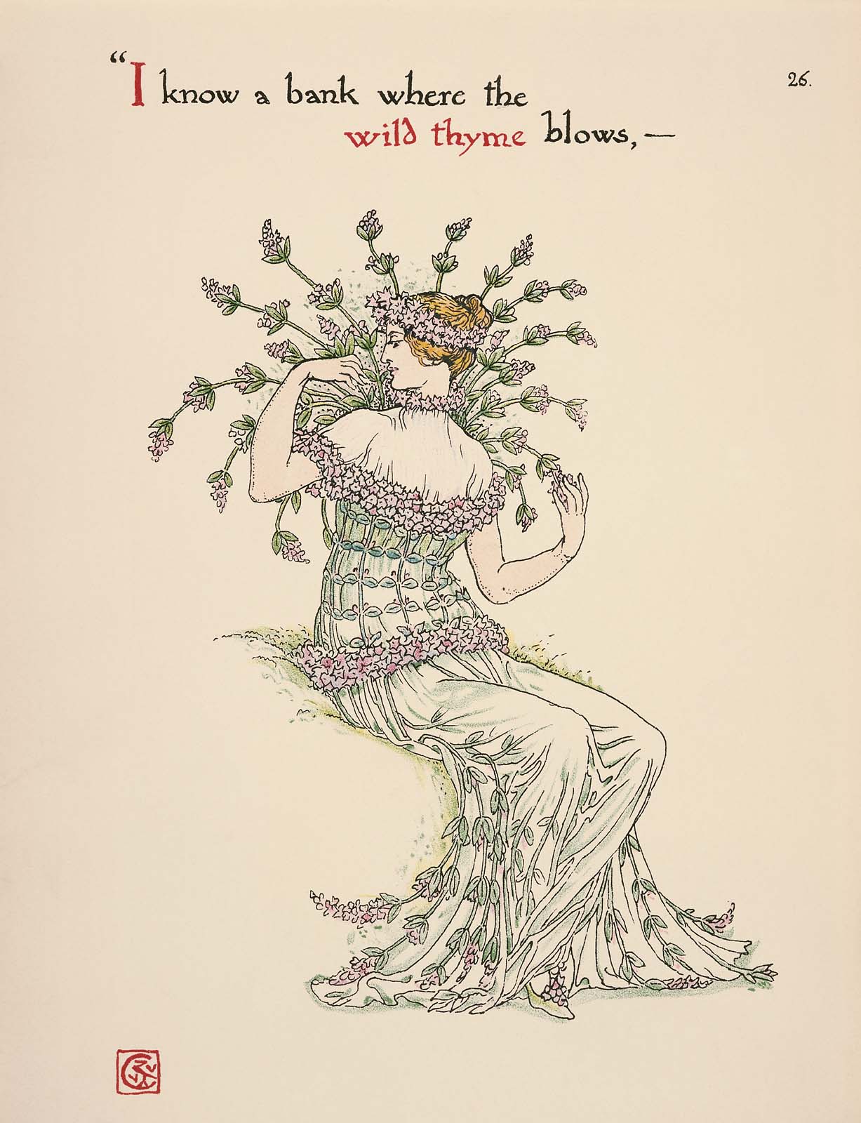 Flowers from Shakespeare's Garden A Posy from the Plays Museum of Fine Arts, Boston