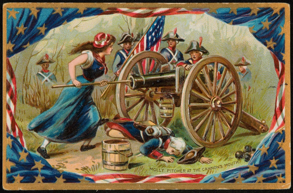 molly pitcher at the cannon s mouth museum of fine arts boston