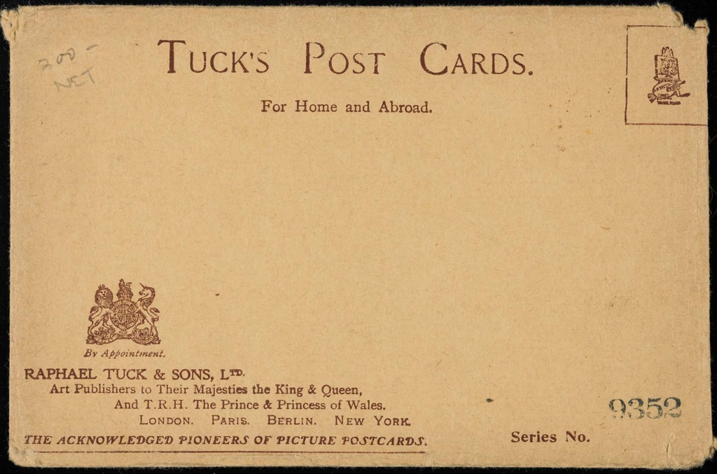 TUCK'S POST CARDS. For Home and Abroad. Museum of Fine Arts, Boston