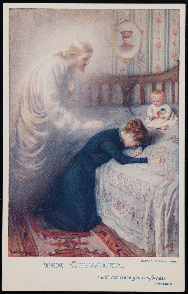 THE CONSOLER. Museum of Fine Arts, Boston