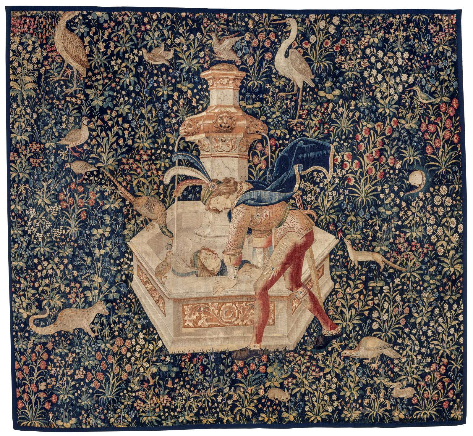 Tapestry Narcissus Museum of Fine Arts, Boston