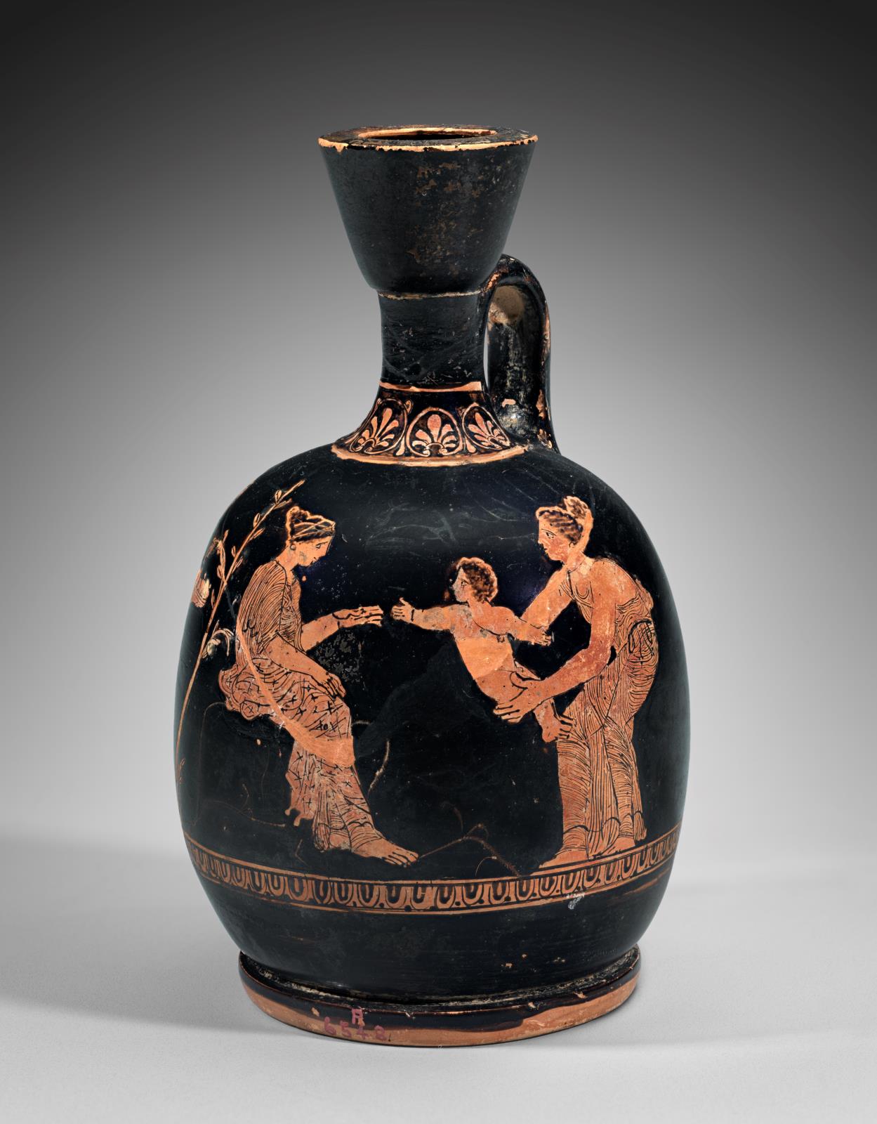 Oil flask (lekythos) Museum of Fine Arts, Boston