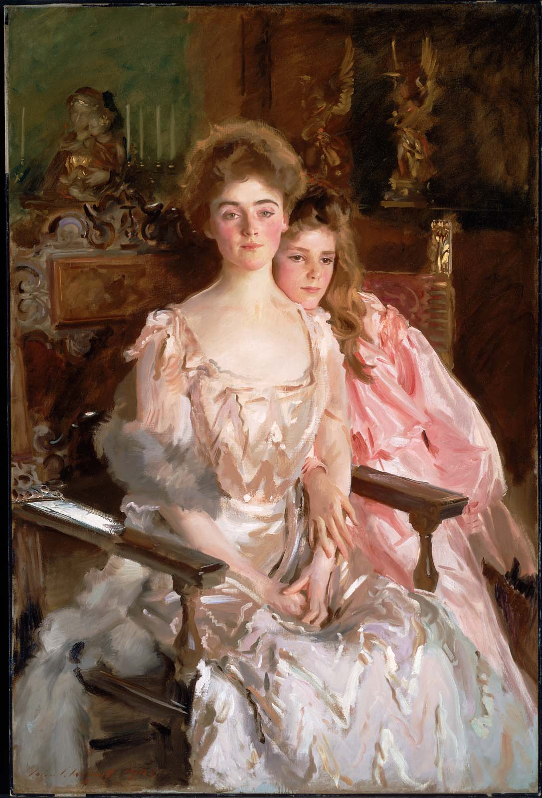 Mrs. Fiske Warren (Gretchen Osgood) and Her Daughter Rachel | Museum of