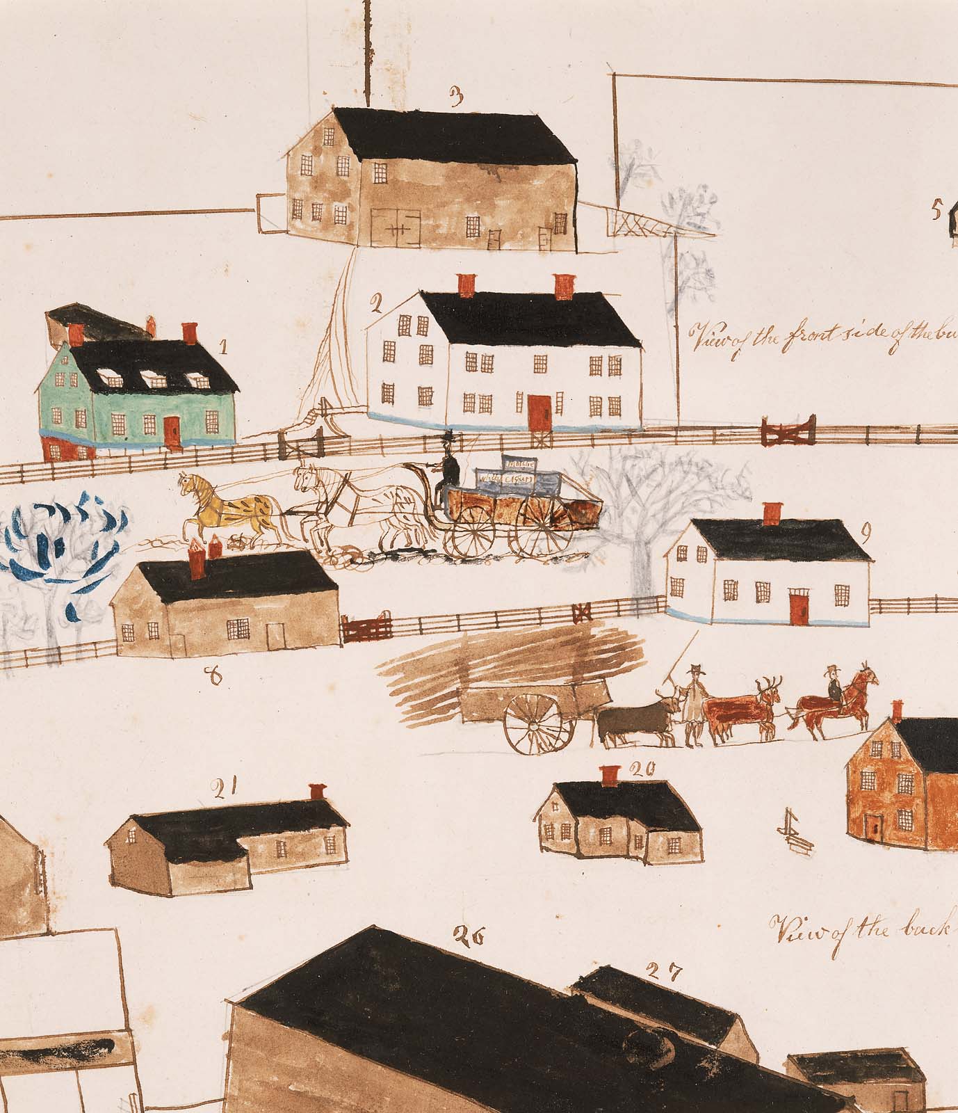 The Shaker Village at Alfred, Maine Museum of Fine Arts, Boston