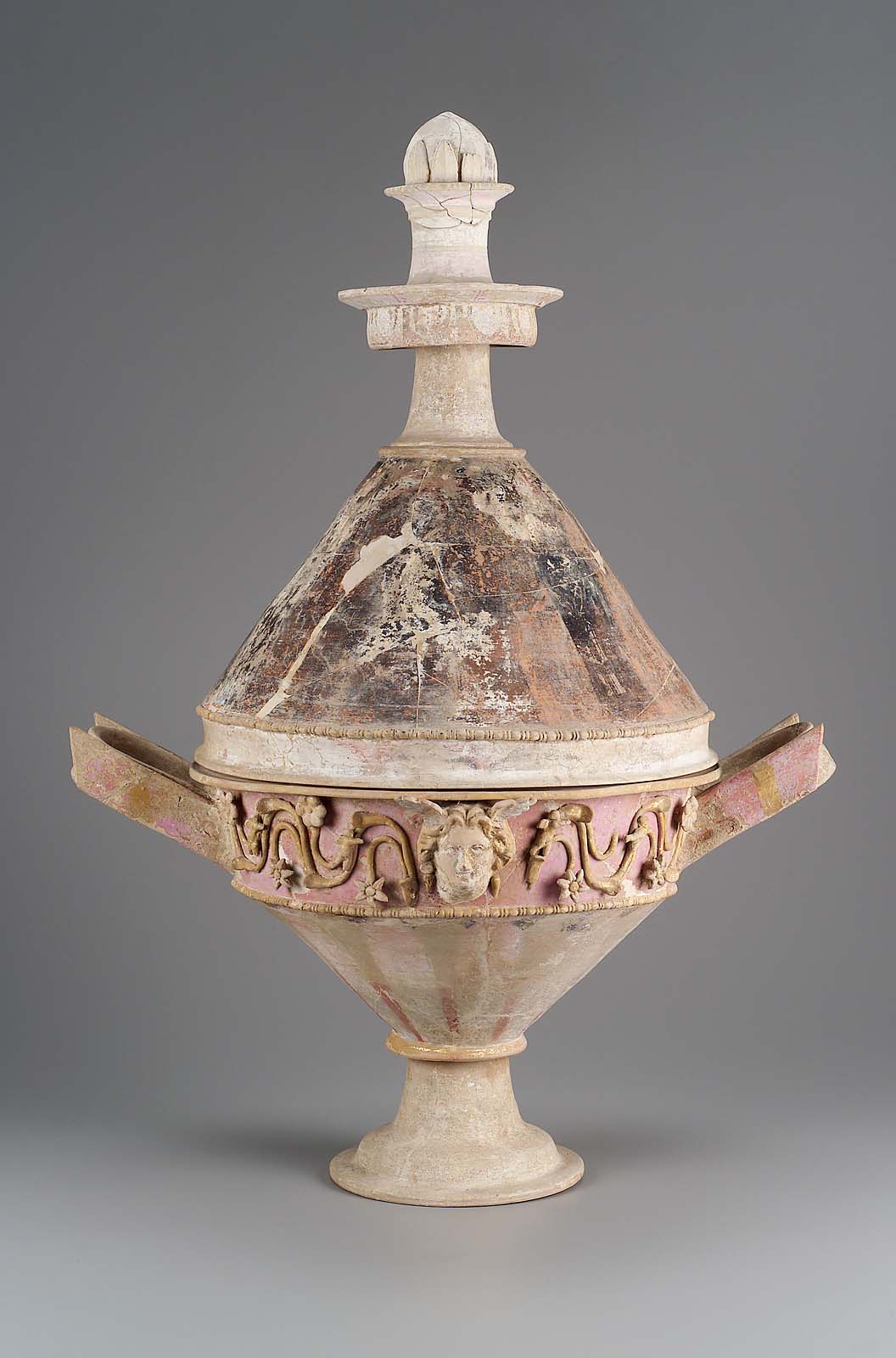 Funerary vase (lekanis) Museum of Fine Arts, Boston