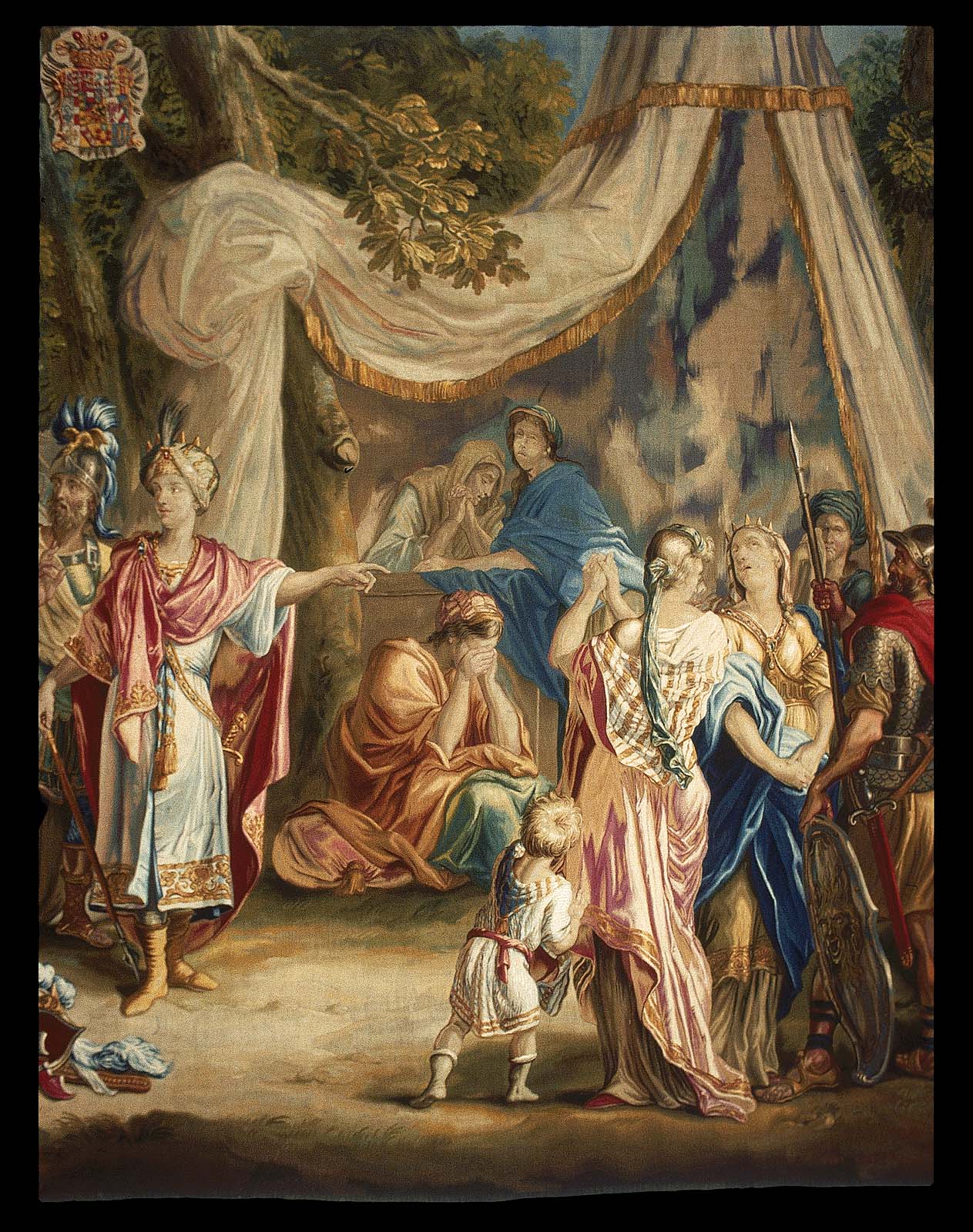Tapestry The Defeat of Astyages (from the series, The Life of Cyrus