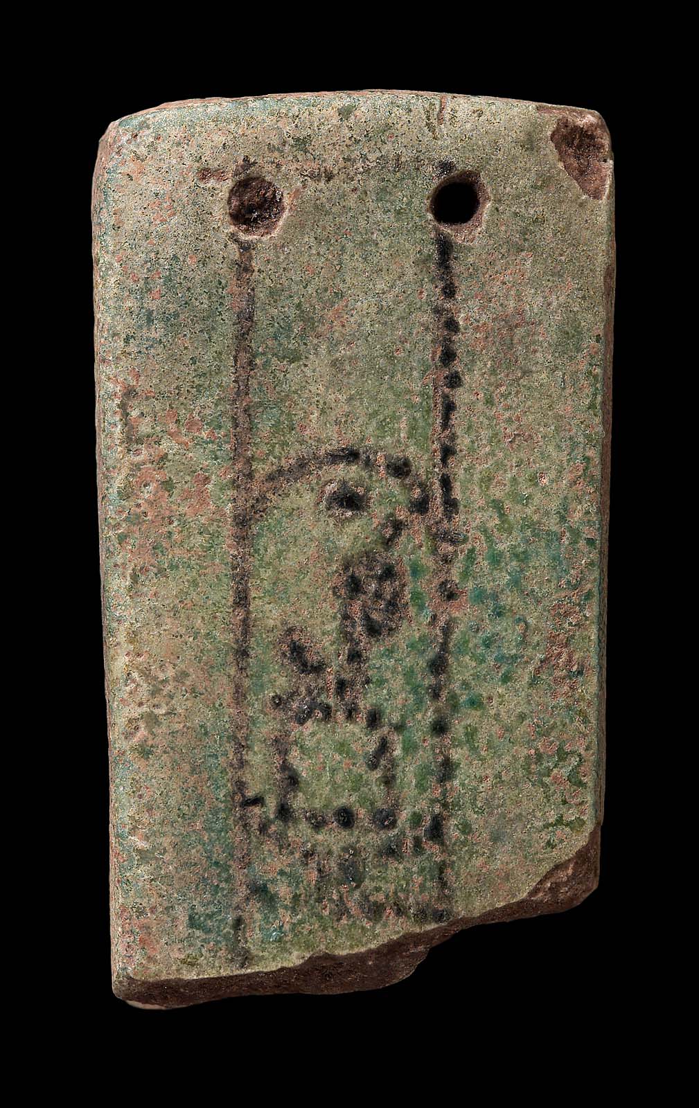 Fragment of votive tablet Museum of Fine Arts, Boston