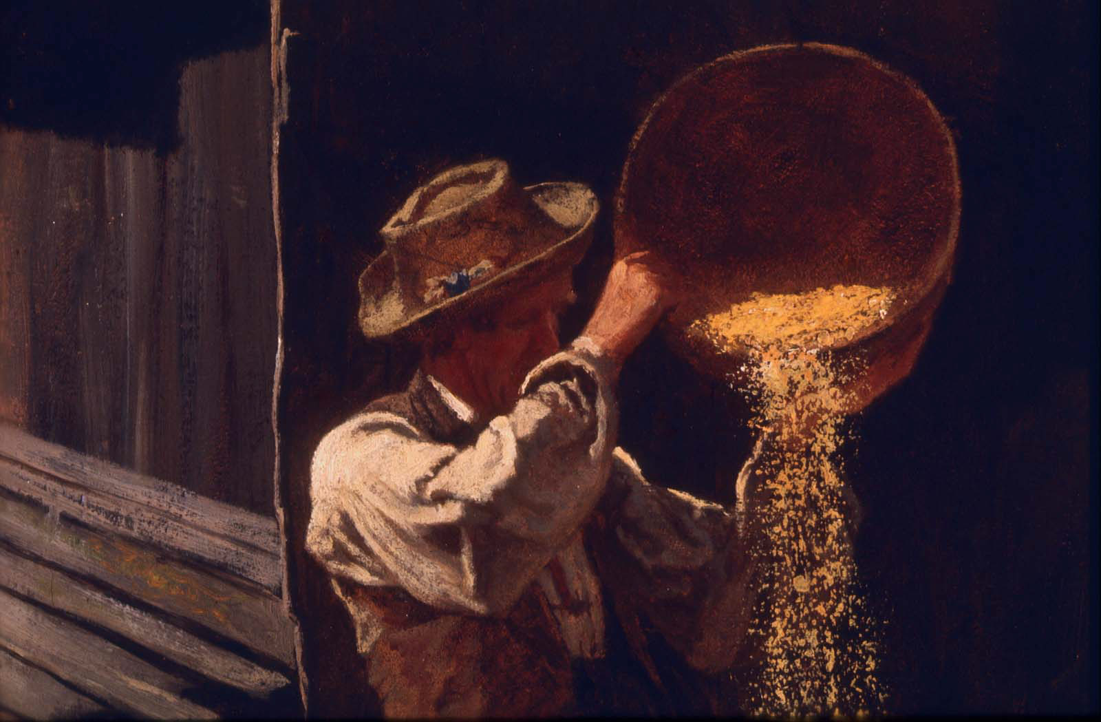 Winnowing Grain | Museum of Fine Arts, Boston