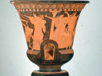 Mixing bowl (calyx krater) with the killing of Agamemnon | Museum of