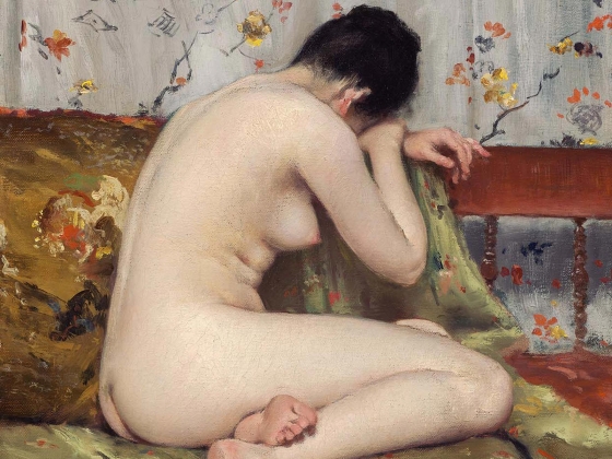 William Merritt Chase, A Modern Magdalen, about 1888 William Merritt Chase, A Modern Magdalen, about 1888