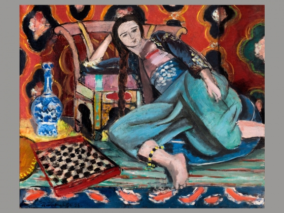 Henri Matisse, Odalisque on a Turkish Chair Henri Matisse, Odalisque on a Turkish Chair