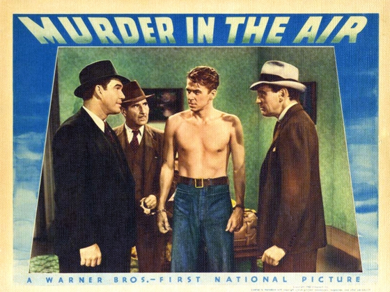 Murder in the Air Lobby Card