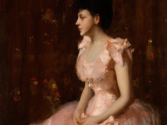 William Merritt Chase, Portrait of a Lady in Pink, about 1888-1889 William Merritt Chase, Portrait of a Lady in Pink, about 1888-1889